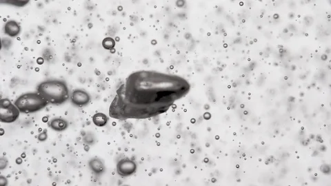 Tiny air bubbles Stock-Footage 105010553