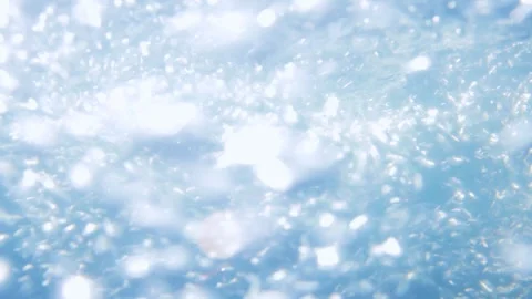 Tiny air bubbles underwater Stock Footage 258847791