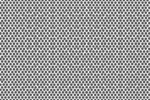 Tiny black polka dot and circle pattern background  Stock Illustration