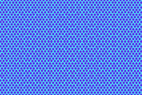 Tiny blue polka dot and circle pattern background  Stock Illustration
