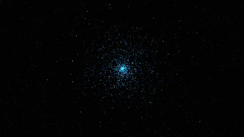 Tiny bokeh particles appear and glitter Video stock 134269196