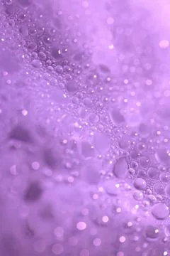 Tiny Bubbles on a Colour Background Condensation Pink Steam Water Stock Photos
