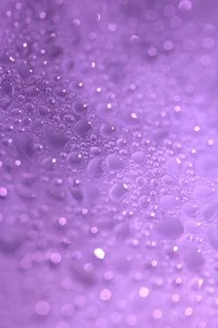 Tiny Bubbles on a Colour Background Condensation Pink Steam Water 스톡 사진
