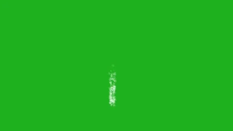 Tiny bubbles motion graphics with green screen background Stock Footage 150182281