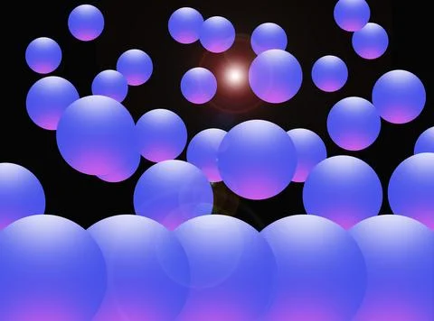 Tiny Bubbles Stock Photos