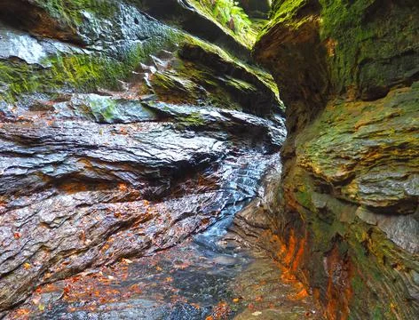 Tiny Canyon Trail Foto stock