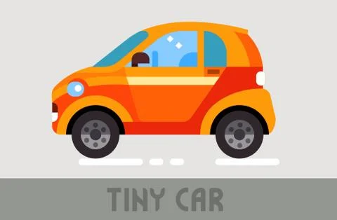 Tiny Car Stock Illustration