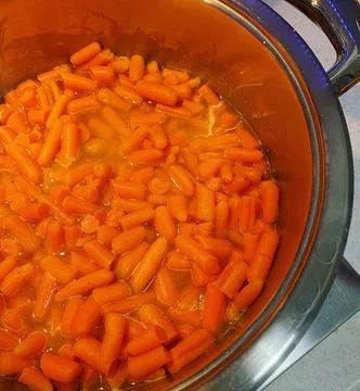 Tiny carrots Stock Photos