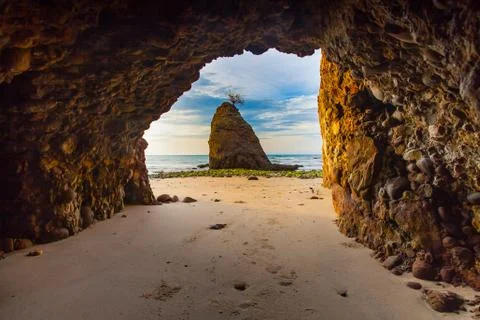 Tiny Cave Stock Photos