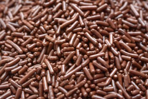 Tiny chocolate sprinkle Stock Photos