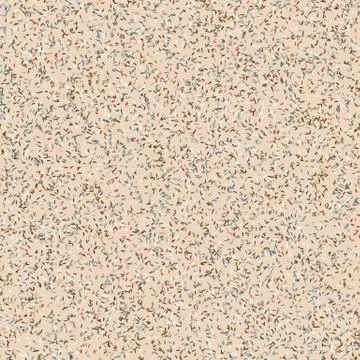 Tiny Confetti Vector Texture Background. Ecru Natural Speckled Sprinkles イラスト素材