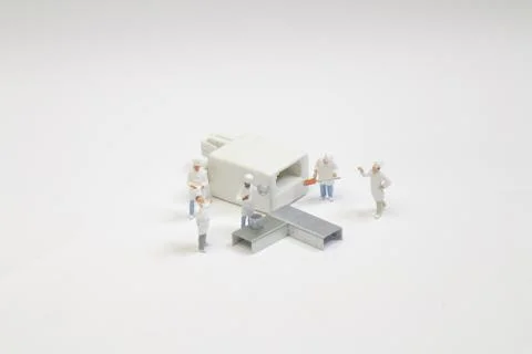 The tiny cook of cooked in oven Stock Photos