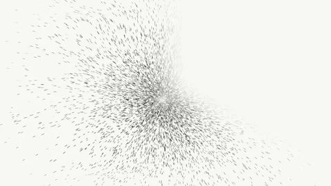 Tiny dust particles disperse in soft studio light with subtle camera drift .. Video stock 341543937