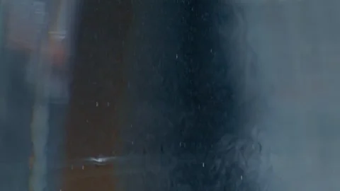 Tiny effervescent particles and bubbles rising in water Stock Footage 331556398