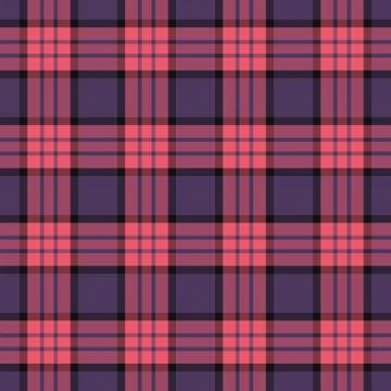 Tiny fabric vector pattern, good tartan seamless texture. Chic background t.. Illustrazione stock