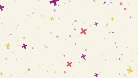 Tiny Floating Stars Pattern Stock Footage 335624507