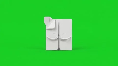 Tiny Foldy Friend Video stock 346165506