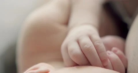 Tiny hands of newborn baby Stock Footage 149182610