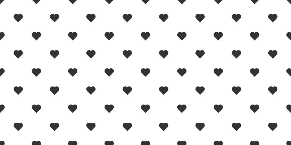 Tiny Hearts Seamless Vector Pattern Illustrazione stock