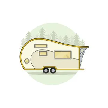 Tiny House Icon Stockillustratie