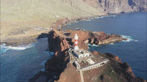 Tiny lighthouse Video stock 100932334