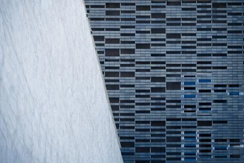 Tiny little windows Foto stock