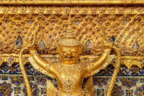 Tiny mirror pieces and gold surfaces show careful exterior work from the Ra.. 스톡 사진