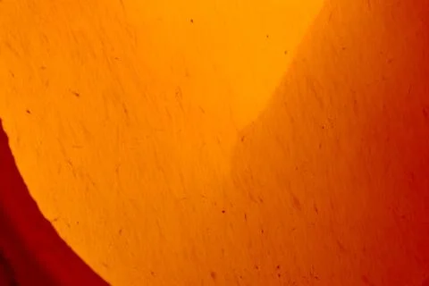 Tiny particles of limestone fly in hot gas flows in furnace Stock Photos