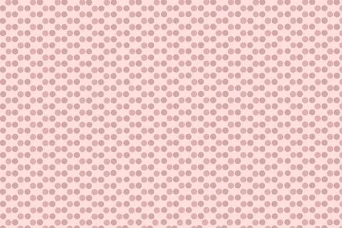 Tiny pink polka dot and circle pattern background  Stock Illustration