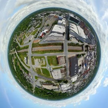 Tiny Planet High Point Stock Photos