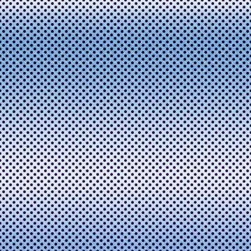 Tiny polka dots blue gradient background Stock Illustration