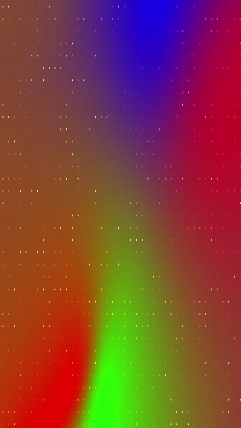 Tiny RGB colorful lights on a gradient background vertical version Stockbeeldmateriaal 296679913