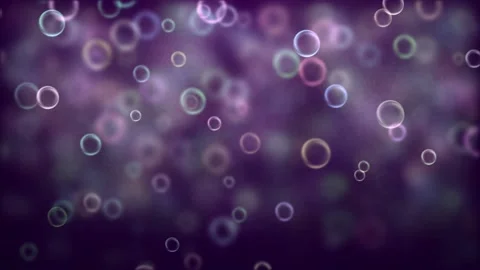 Tiny Round Bubbles Floating In Space Stock Footage 142627837