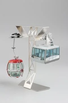 The tiny of set Cable Car Stock Photos