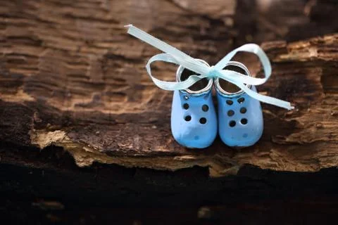 Tiny shoes Stock Photos