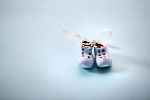 Tiny shoes Stock Photos