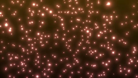 Tiny Sparkling Orange and Red Dots Abstract Background Stock Footage 322099312