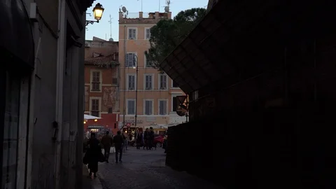 Tiny street Stock Footage 125782795