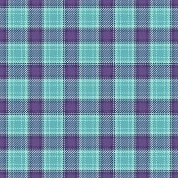 Tiny tartan vector pattern, group background seamless textile. Golf texture.. Stock Illustration