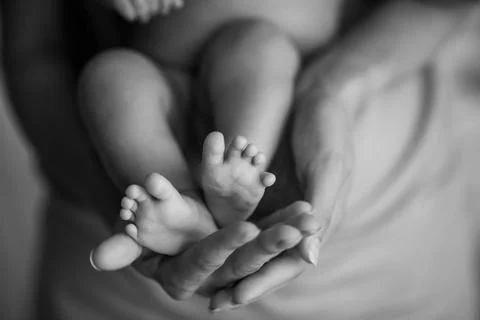 Tiny Toes, Endless Love Stock-Fotos