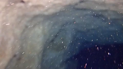 This tiny underwater cave in Florida is the stuff of nightmares Video stock 276493208