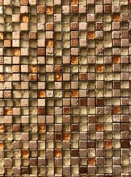 The tiny wall tile pattern art. Stock Photos
