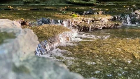 Tiny Water Fall 1 Stock Footage 209918184