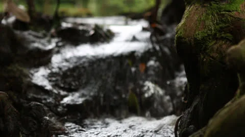 Tiny Waterfall Stock Footage 26602182