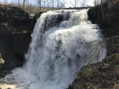 Tiny Waterfall 写真素材
