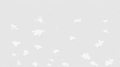 Tiny white clouds fill the black screen. Stock Footage 311768329