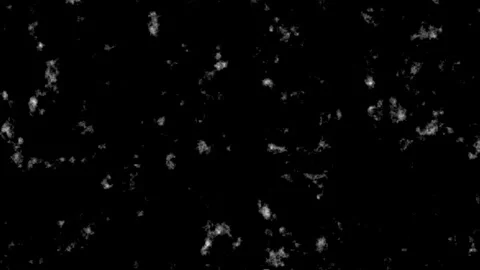 Tiny white particles floating in dark space during subtle cinematic motion .. Stock Footage 340940034