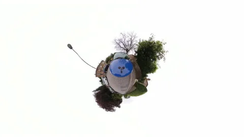 Tinyplanet 360 drive in Edinburgh 17 of 17 Stock Footage 137485725