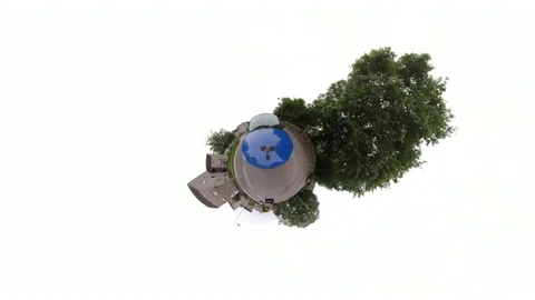 Tinyplanet 360 drive in Edinburgh 4 of 17 Stock Footage 137470872