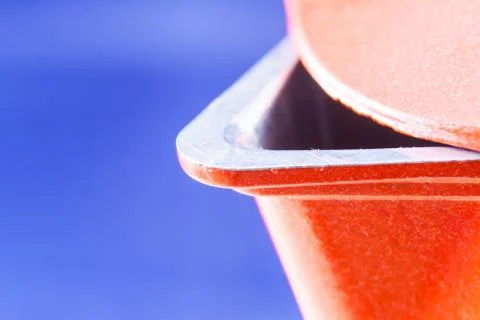 Tip of coffee cup Stock Photos